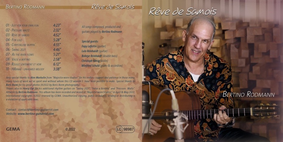 New Album release : "Rêve de Samois"